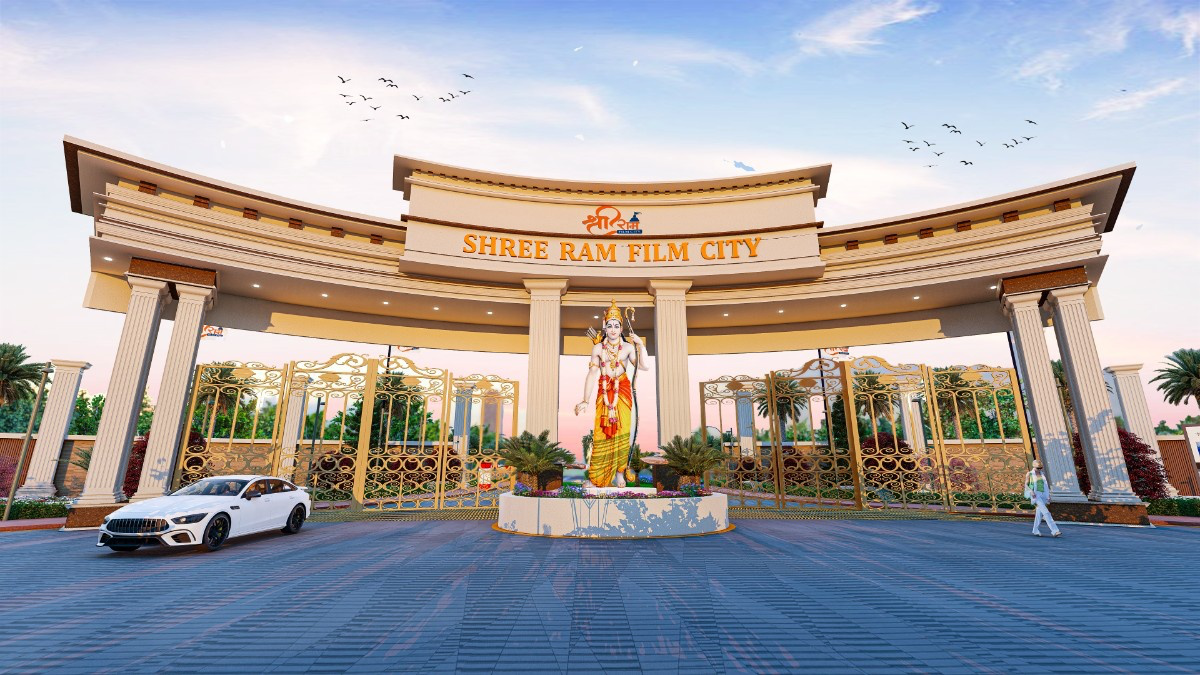 Shree Ram Film City Ayodhya Aerial View